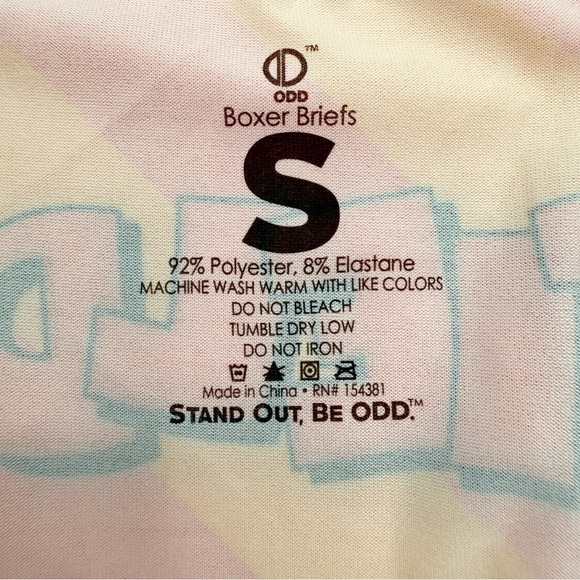 Odd Sox Garfield Boxer Briefs Mens Small Underwear Odie Nickelodeon Fun Gift - Picture 6 of 6